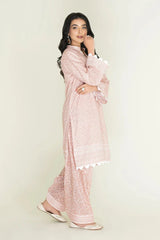 2PC Unstitched Printed Lawn Shirt and Trouser I KST-3830 Printed KHAS STORES 