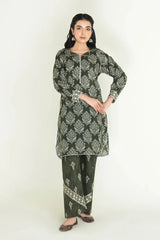 2PC Unstitched Printed Lawn Shirt and Trouser I KST-3834 Printed KHAS STORES 