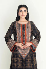 2PC Unstitched Printed Lawn Shirt and Trouser I KST-3838 Printed KHAS STORES 