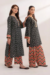 2PC Unstitched Printed Lawn Shirt and Trouser KST-3233 Printed KHAS STORES 