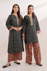 2PC Unstitched Printed Lawn Shirt and Trouser KST-3233 Printed KHAS STORES 