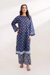 2PC Unstitched Printed Lawn Shirt and Trouser KST-3247 Printed KHAS STORES 