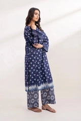 2PC Unstitched Printed Lawn Shirt and Trouser KST-3247 Printed KHAS STORES 