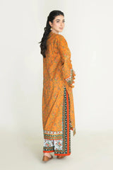 2PC Unstitched Printed Lawn Shirt and Trouser KST-3468 Printed KHAS STORES 