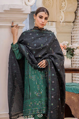 3 Pcs Unstitched Emb Khaddar Suit KKE-1616 KHAS STORES 
