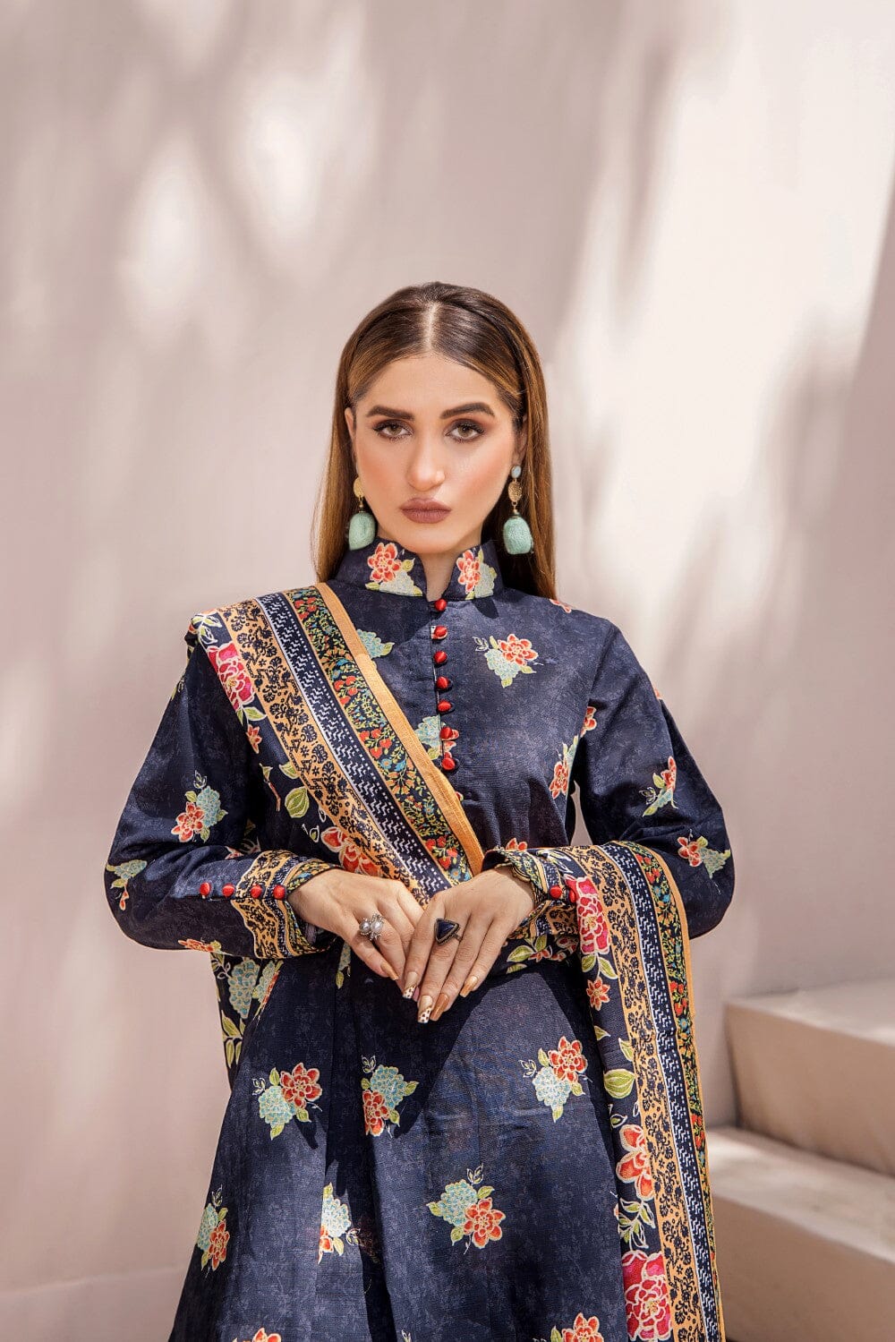 3 Pcs Unstitched Khaddar Suit KKH-2226 KHAS STORES 