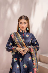 3 Pcs Unstitched Khaddar Suit KKH-2226 KHAS STORES 