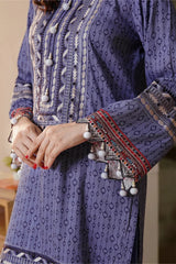 3PC Embroidered Unstitched Kotail Linen Suit KKTE-3649 Embroidered KHAS STORES 