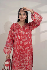 3PC Embroidered Unstitched Lawn Suit KL-3330 Embroidered KHAS STORES 