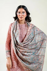 3PC Embroidered Unstitched Lawn Suit | KL-3765 Embroidered KHAS STORES 