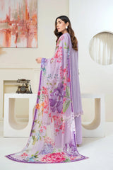 3PC Embroidered Unstitched Lawn Suit KSC-3368 Embroidered KHAS STORES 
