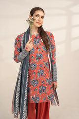 3PC Printed Unstitched Lawn Suit KLA-3260 Printed KHAS STORES 