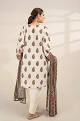 3PC Printed Unstitched Lawn Suit KLA-3272 Printed KHAS STORES 