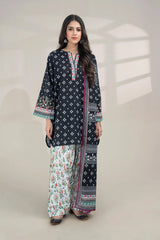 3PC Printed Unstitched Lawn Suit KLA-3273 Printed KHAS STORES 
