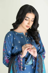 3PC Stitched Printed Lawn Suit | RTW-KLA-3883 Printed KHAS STORES 
