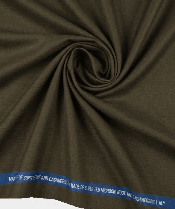 Men's Winter Micrown wool Suiting NK-0006 Brown