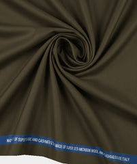 Men's Winter Micrown wool Suiting NK-0006 Brown