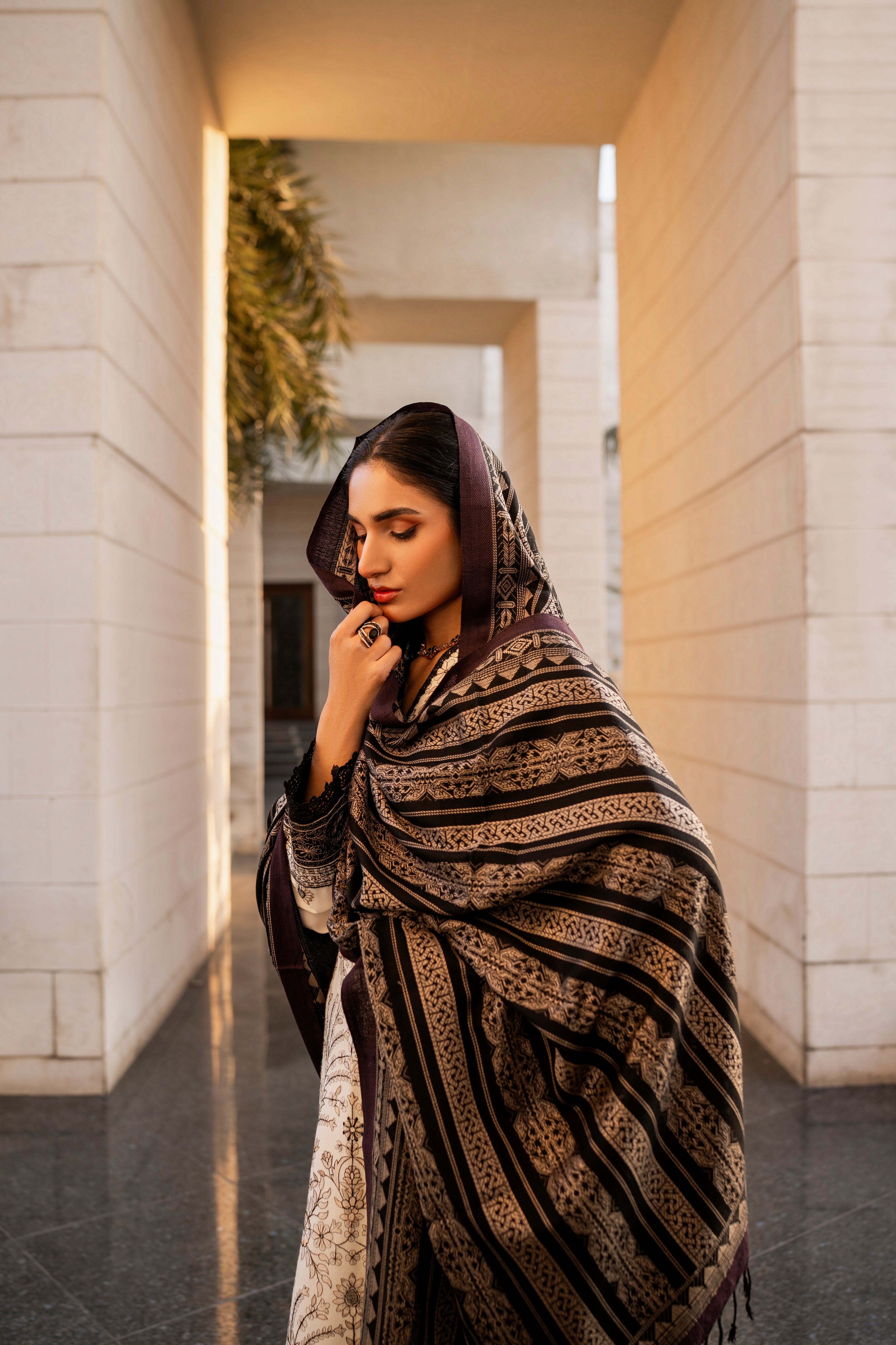 Exclusive - Jasmine (10) - Pashmina Shawl
