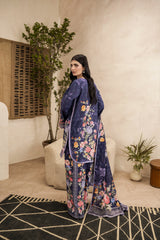 Printed - Lawn - 3pc - D122