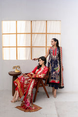 Printed - Lawn - 3pc - D120