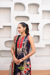 Printed - Lawn - 3pc - D119