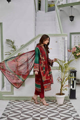 Printed - Lawn - 3pc - D10