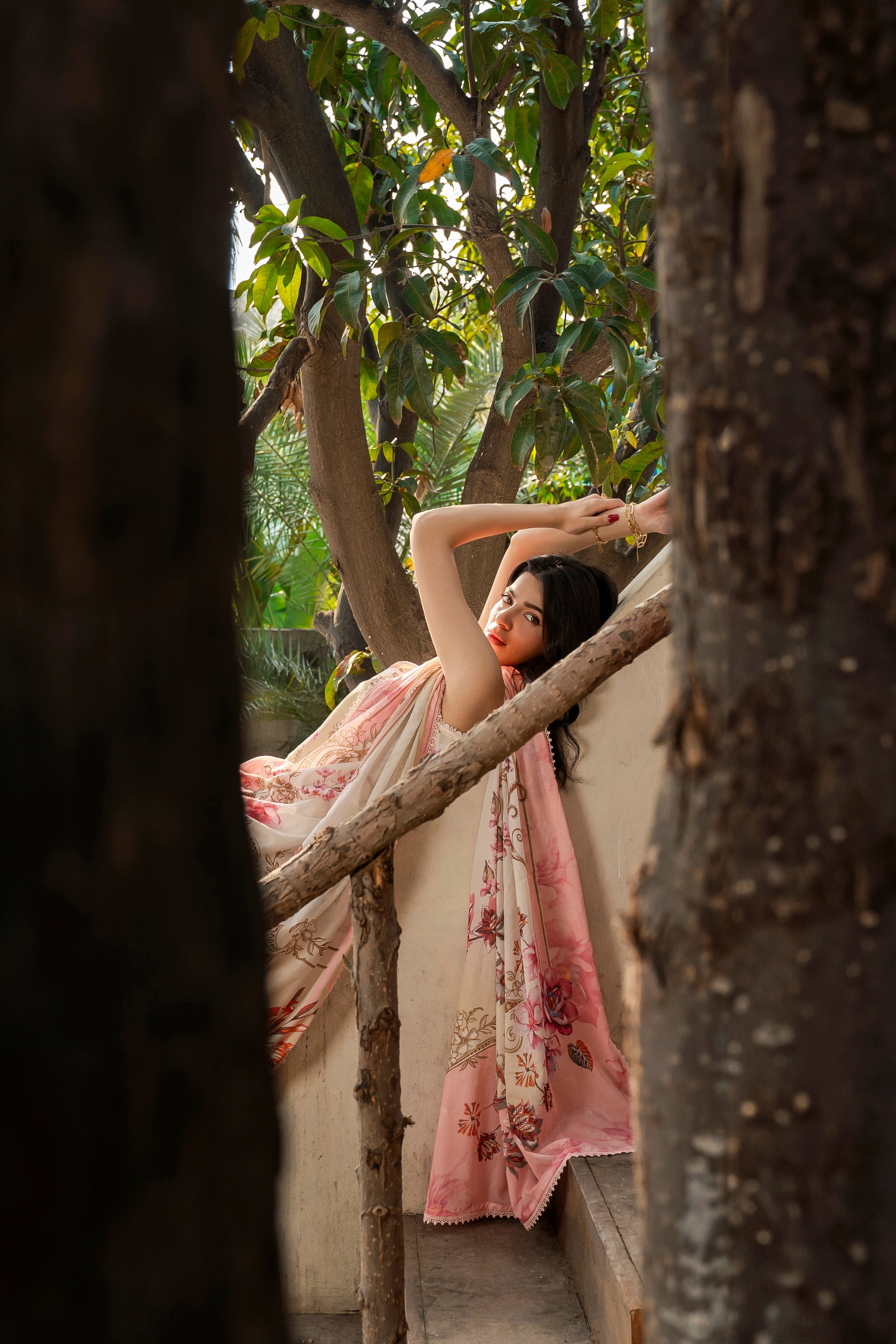 Printed - Lawn - 3pc - D143 - Lychee
