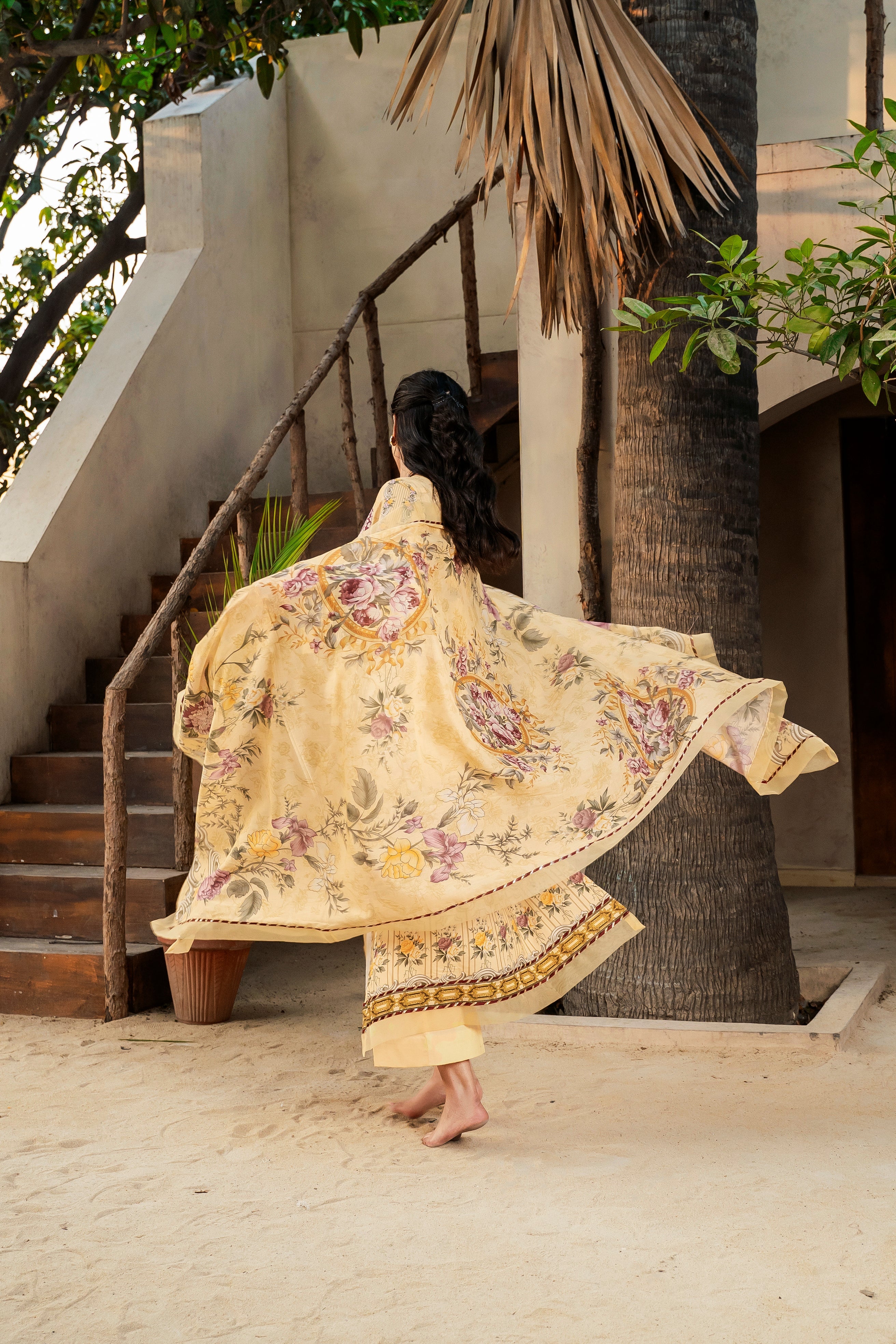 Printed - Lawn - 3pc - D138 - Soleil