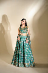 DREAMY GREEN | 3PC STITCHED