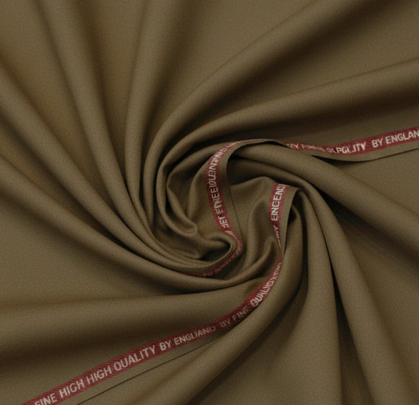 Men's Winter Super Fine Imported Suiting MF-0011 Olive Green