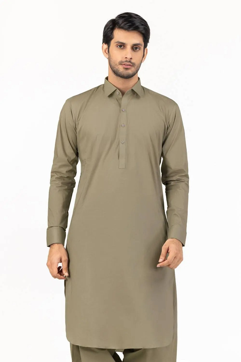Prime  Unstitched Fabric Cotton Teal green