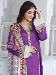 Printed Linen Suit with Printed Dupatta KTE-1645 KHAS STORES 
